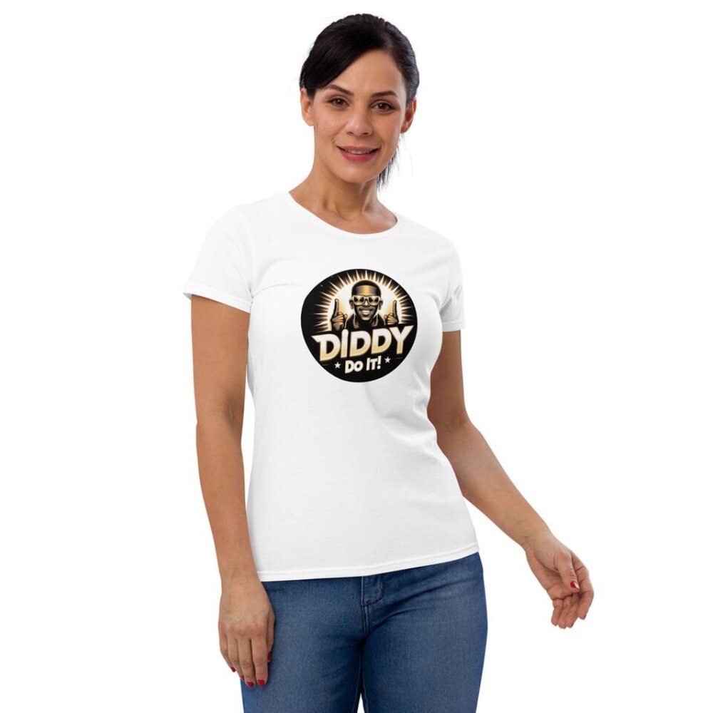 "Diddy Did It" Signature Tee Women's Short Sleeve T-shirt